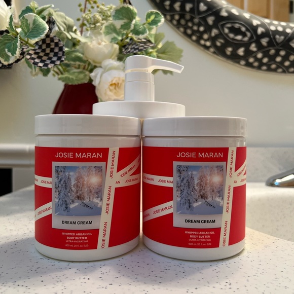 Josie Maran SUPERSIZED “Dream Cream” Whipped Argan Oil Body Butter Duo ♥️ - Picture 2 of 4